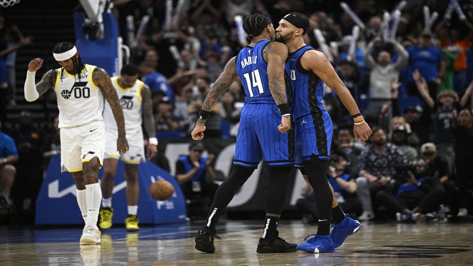 Suggs, Banchero lead Magic past Jazz 115107